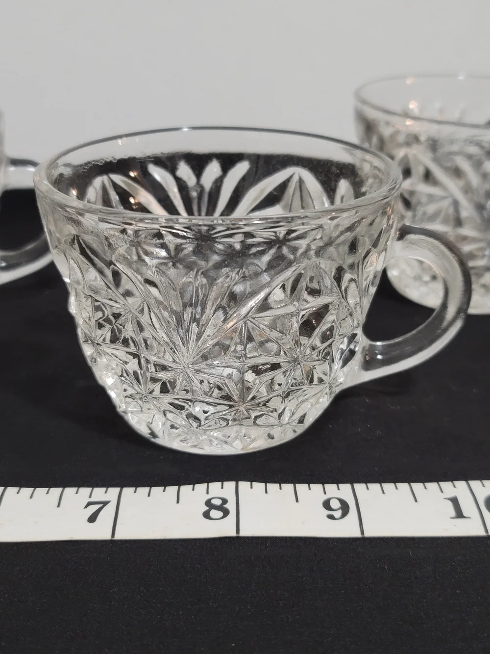 Vintage Anchor Hocking 6oz Punch Glasses - Set of 4